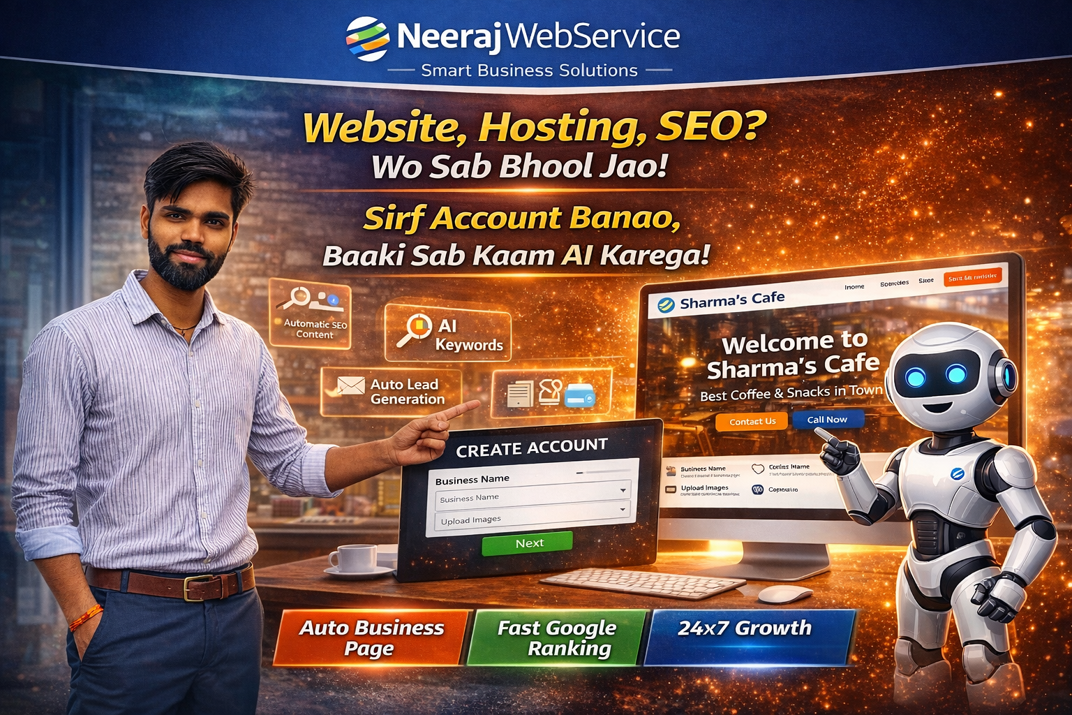AI Software That Grows Your Business Automatically – NeerajWebService